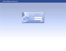 Tablet Screenshot of ctstelecom.ruralportal.net